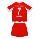 Bayern Munich Serge Gnabry #7 Replike Domaci Dres za djecu 2025-26 Kratak Rukav (+ Kratke hlače)